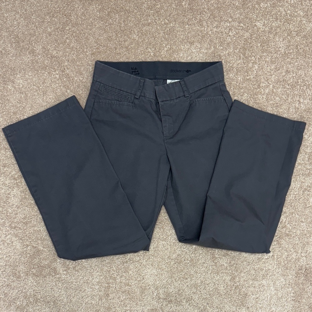 Dockers Women’s Charcoal Chinos